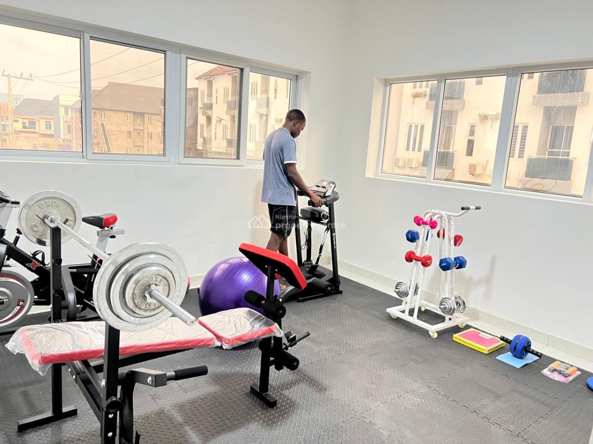 Furnished Serviced 1 Bedroom Apartment with Ps5 Gym Elevator Pool, Ikate, Lekki, Lagos, Flat / Apartment Short Let