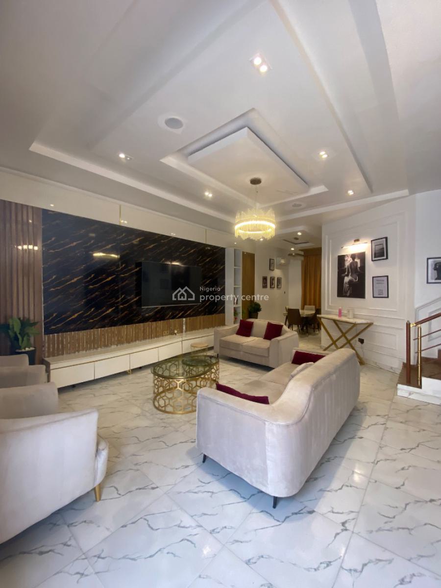 Tastefully Furnished 4 Bedroom Fully Detached Duplex, Ikate, Lekki, Lagos, Detached Duplex Short Let