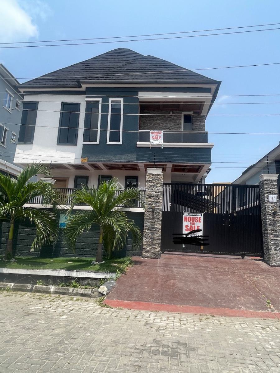 5 Bedroom Detached Duplex with Bq, Second Toll Gate, Lekki, Lagos, Detached Duplex for Sale