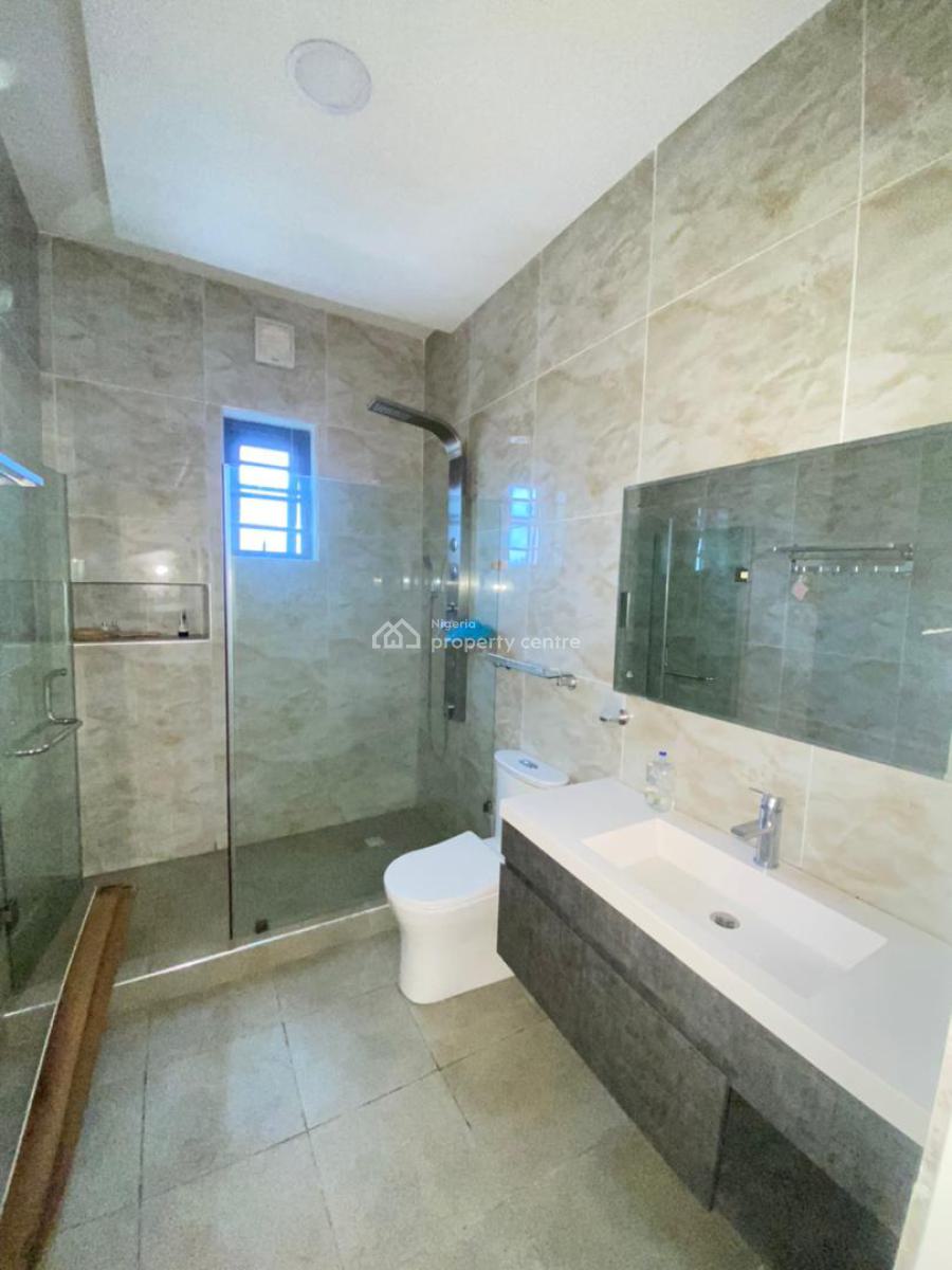 Stunning 4 Bedroom Terrace with a Room Bq and Swimming Pool, Lekki Phase 1, Lekki, Lagos, Terraced Duplex for Rent
