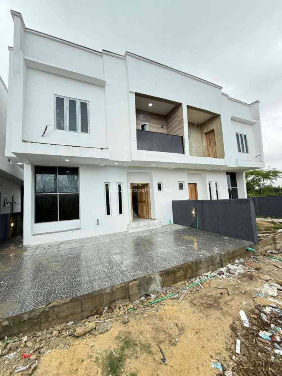 Sharp 3bedroom Semi Detached Duplex Self-compound with Bq, Lbs, Ajah, Lagos, Semi-detached Duplex for Sale