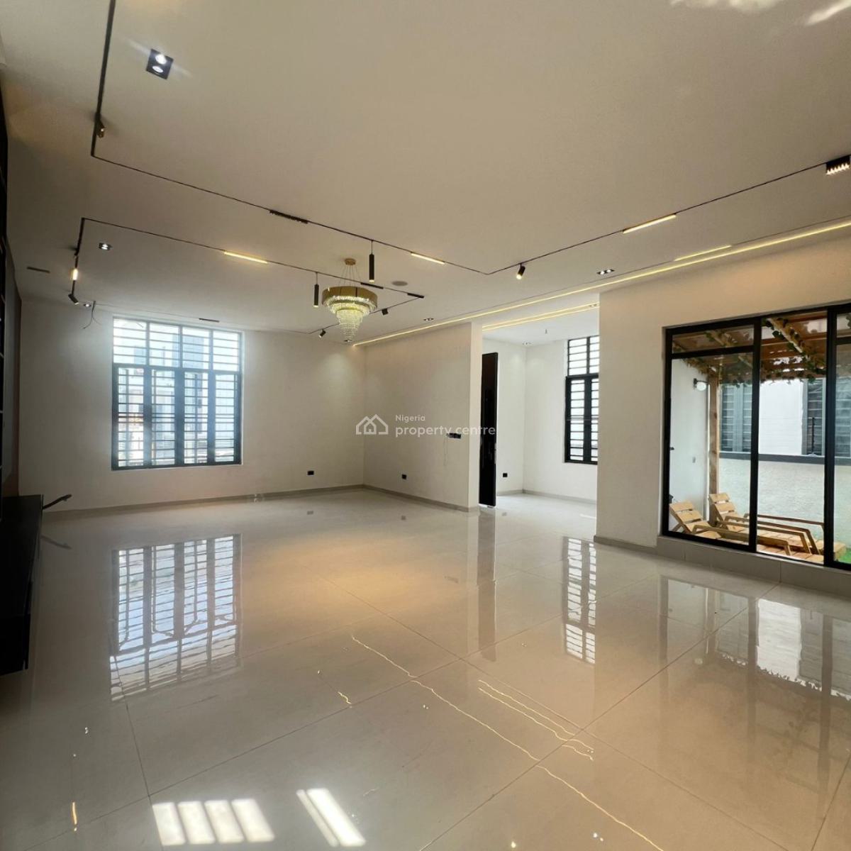 6 Bedroom Fully Detached Duplex with Bq, Gym, Cinema and Swimming Pool, Chevron, Lekki, Lagos, Detached Duplex for Sale