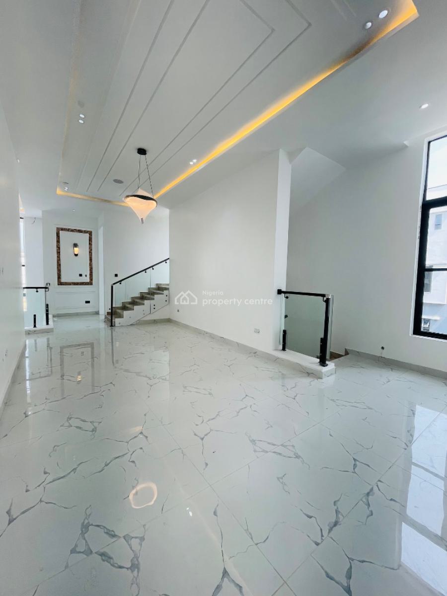 Marvelously Carved Luxury 5 Bedroom Detached Duplex with Rooftop Terrace, Lekki County Homes, Lekki, Lagos, Detached Duplex for Sale