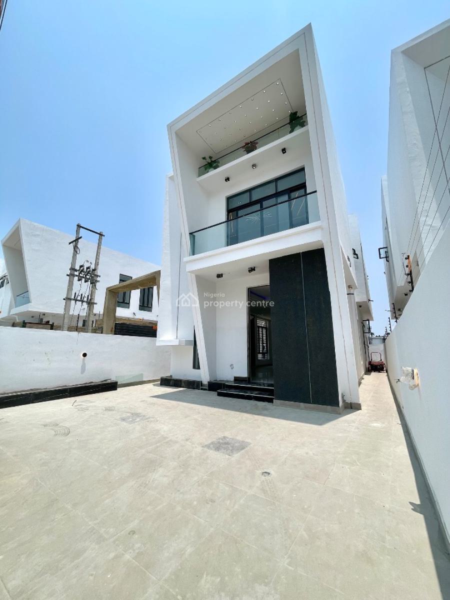 Gorgeously Finished 4 Bedroom Fully Detached with Bq, 2nd Toll Gate, Lekki, Lagos, Detached Duplex for Sale