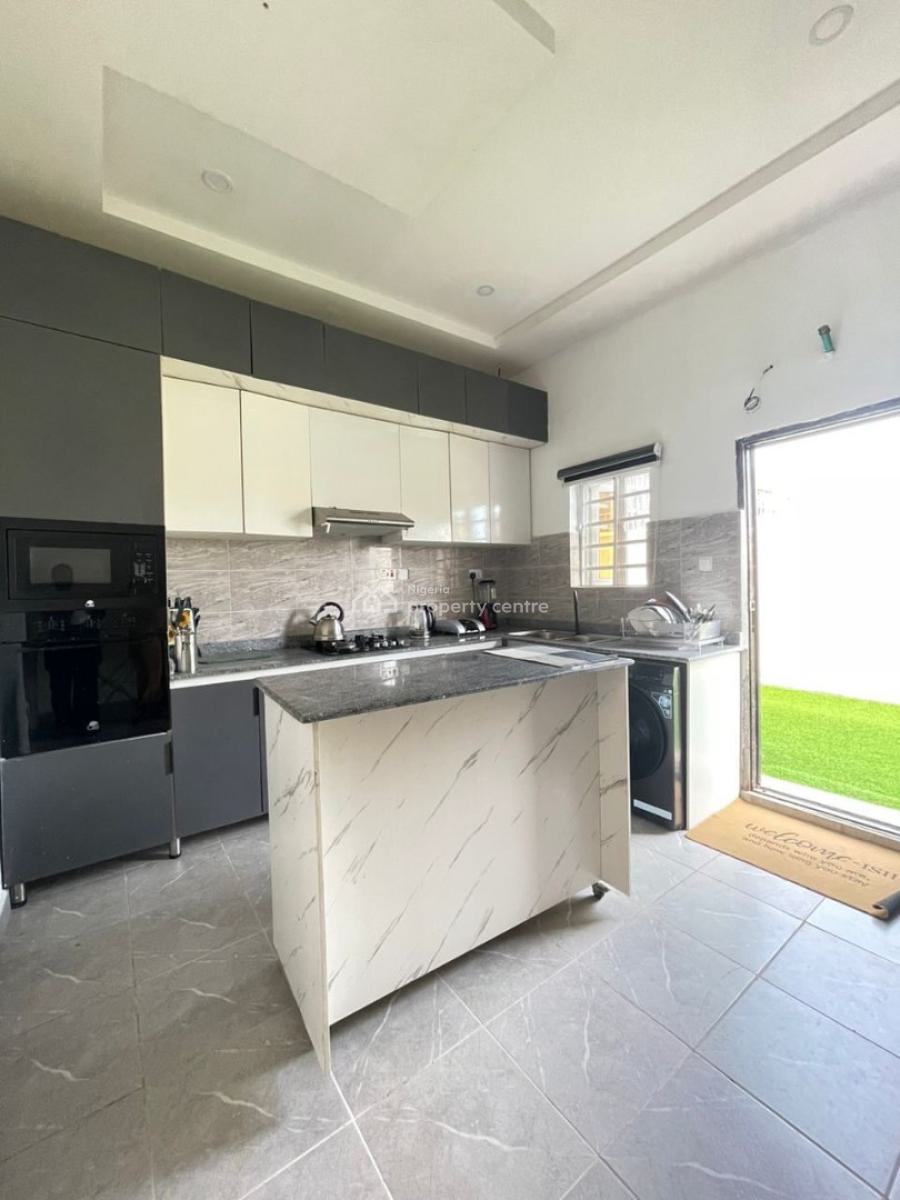 Furnished 4 Bedrooms Semi Detached Duplex with Swimming Pool and Bq, Abraham Adesanya, Lekki, Lagos, Semi-detached Duplex for Rent