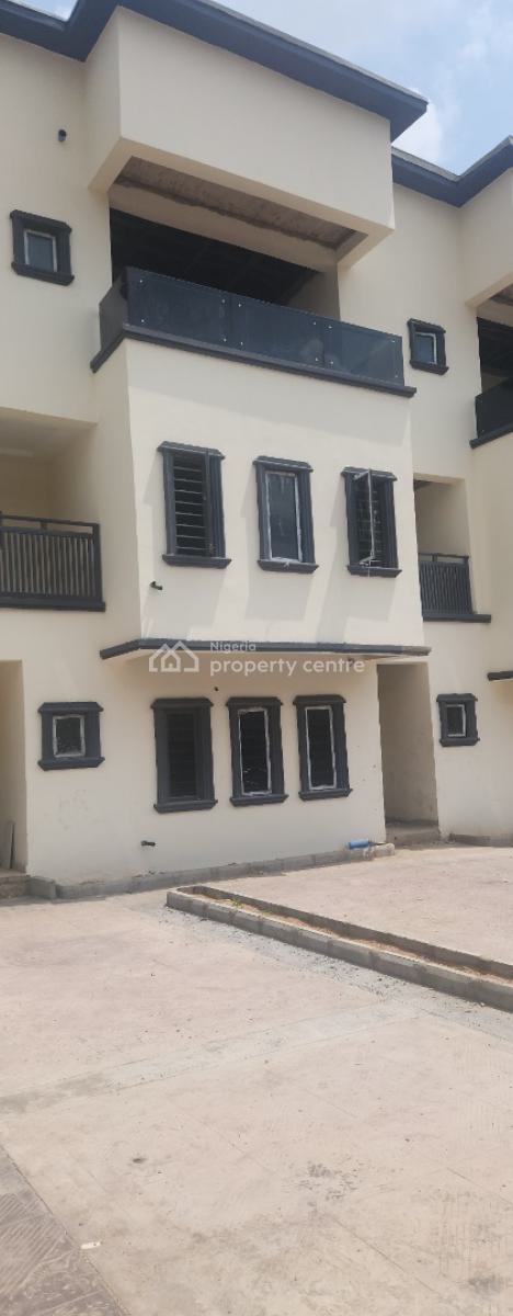 4 Bedrooms Terrace Duplex with Bq (advanced Carcass(advanced) Carcass), By Aso Radio, Katampe, Abuja, Terraced Duplex for Sale