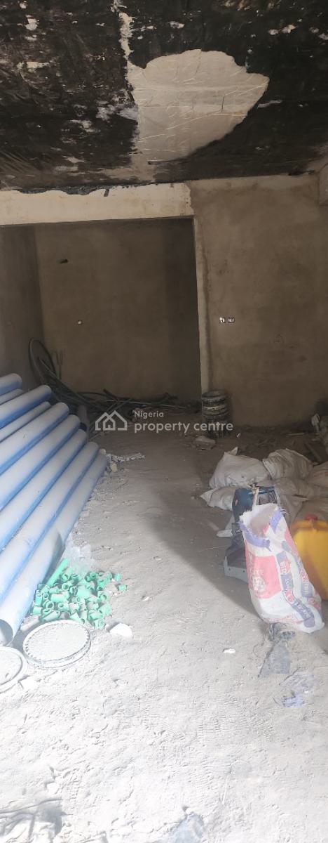 4 Bedrooms Terrace Duplex with Bq (advanced Carcass(advanced) Carcass), By Aso Radio, Katampe, Abuja, Terraced Duplex for Sale