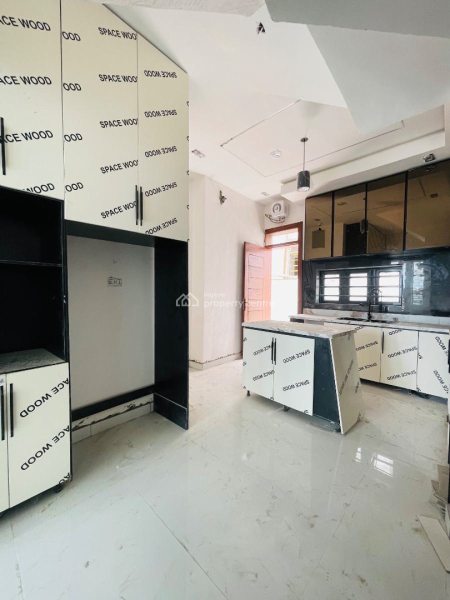 Contemporary 4 Bed Semi-detached Duplex with Bq, 2nd Toll Gate, Lekki, Lagos, Semi-detached Duplex for Sale