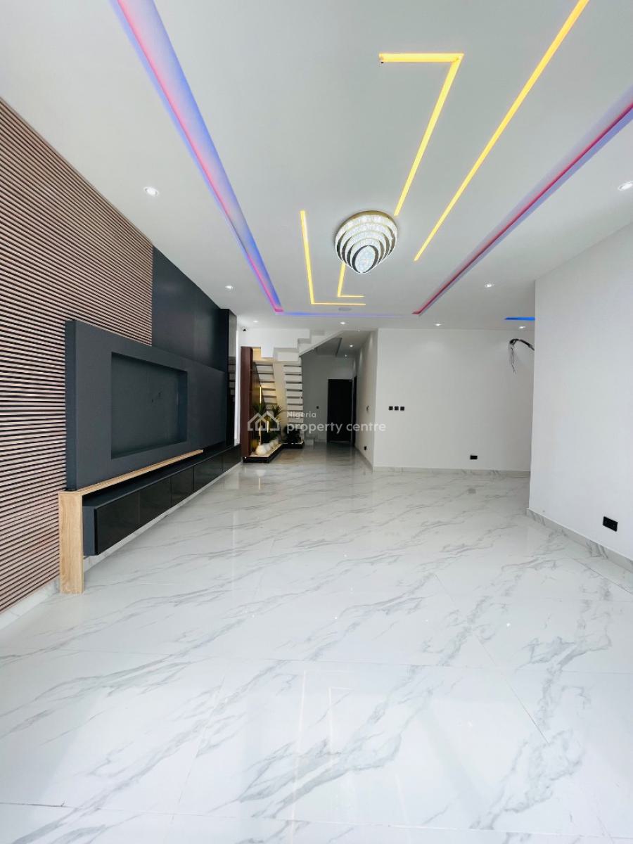 Gorgeously Perched Luxury 5 Bed Smart Home with Swimming Pool, Gym, Chevron, Lekki, Lagos, Detached Duplex for Sale