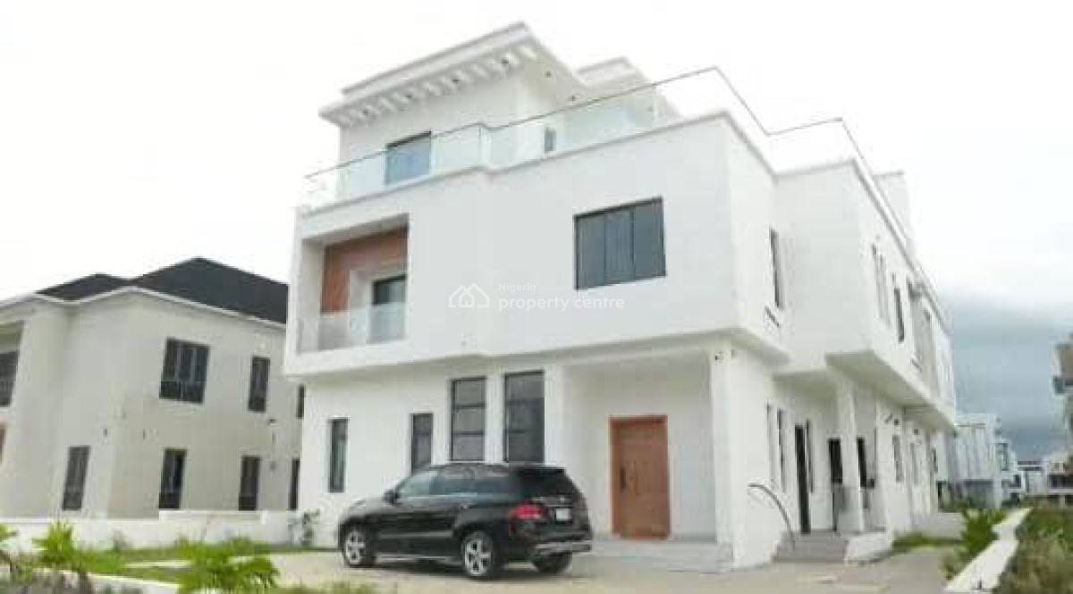 Brand New 6 Bedroom Self Compound Semi Detached Duplex with Bq & Spaci, Cowrie Creek Estate, Ikate, Lekki, Lagos, Semi-detached Duplex for Sale