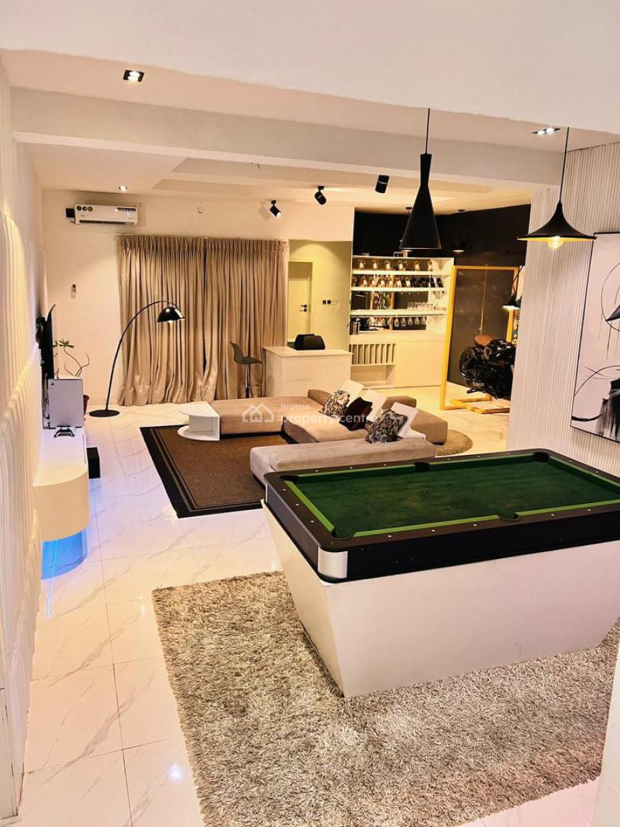 Serviced Furnished 2 Bedroom Apartment with Ps5 Snooker Wifi, Ikate, Lekki, Lagos, Flat / Apartment Short Let