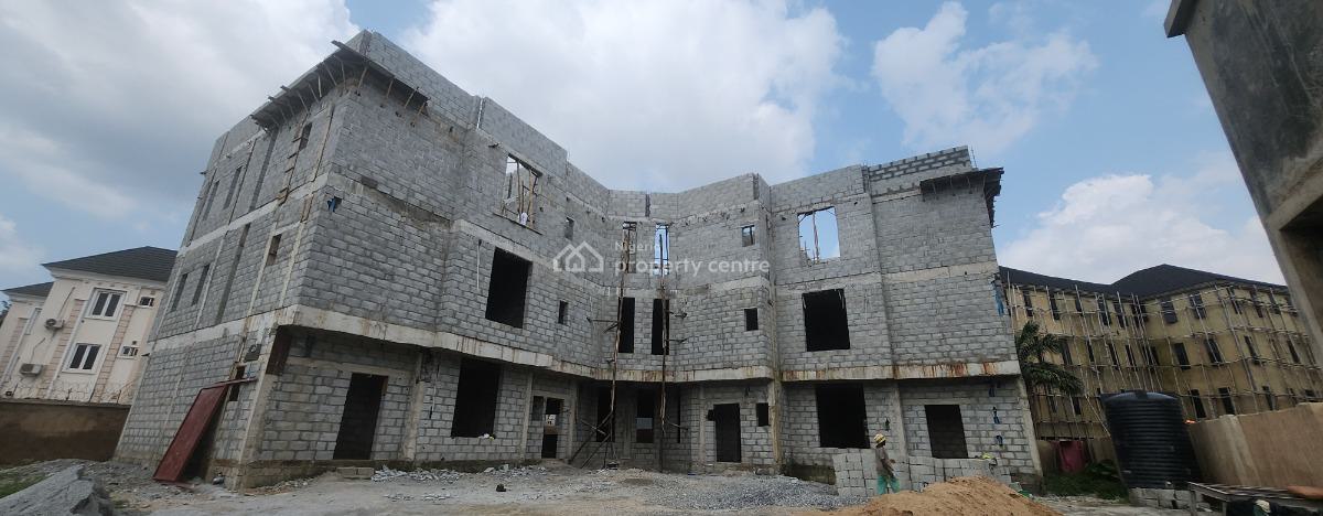 4 Bedrooms Terraced Duplex Carcass, Jahi, Abuja, Terraced Duplex for Sale