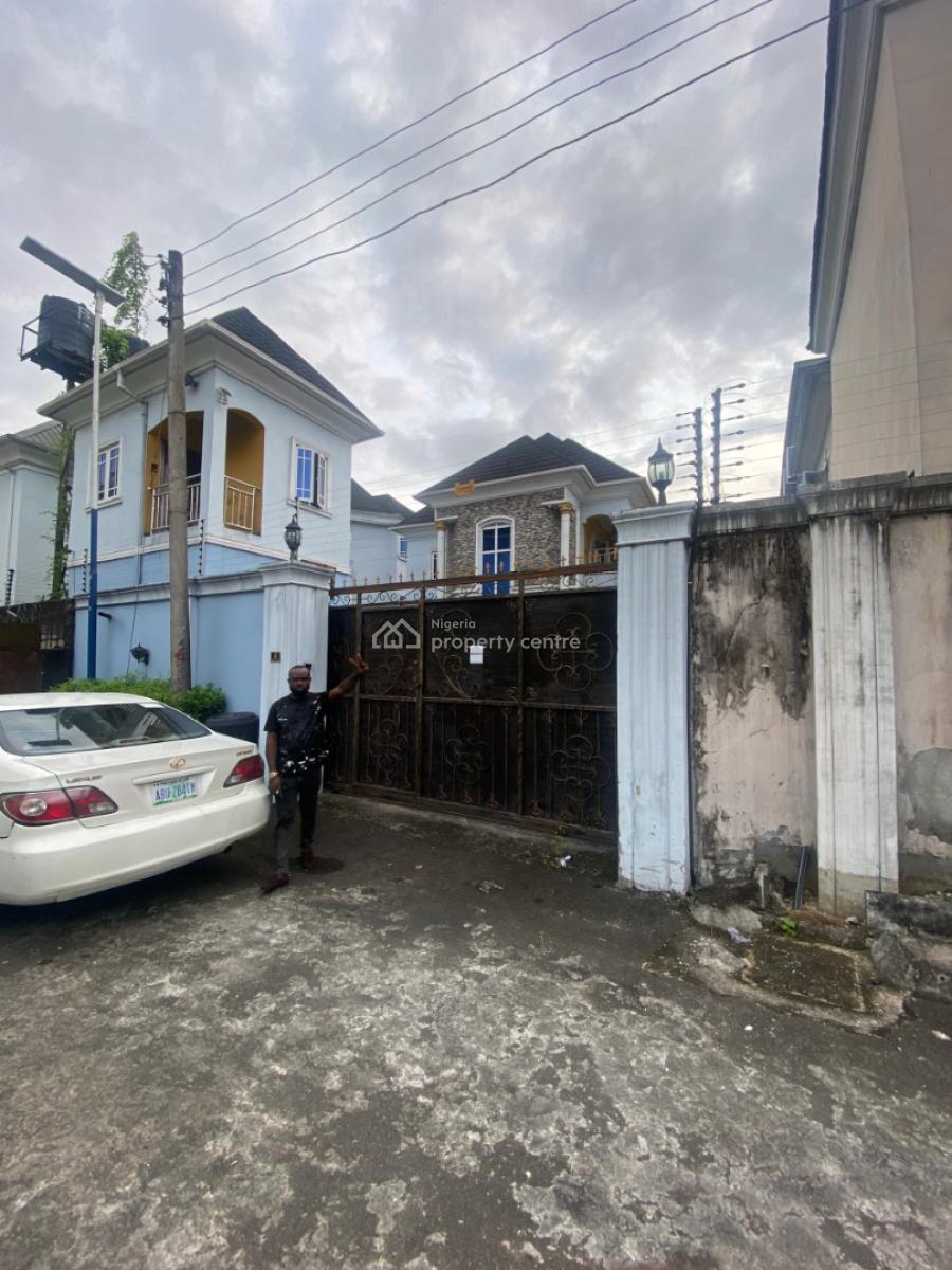 Specious 4 Bedrooms Fully Detached Duplex with Bq, Peter Odili Road, Port Harcourt, Rivers, Detached Duplex for Sale