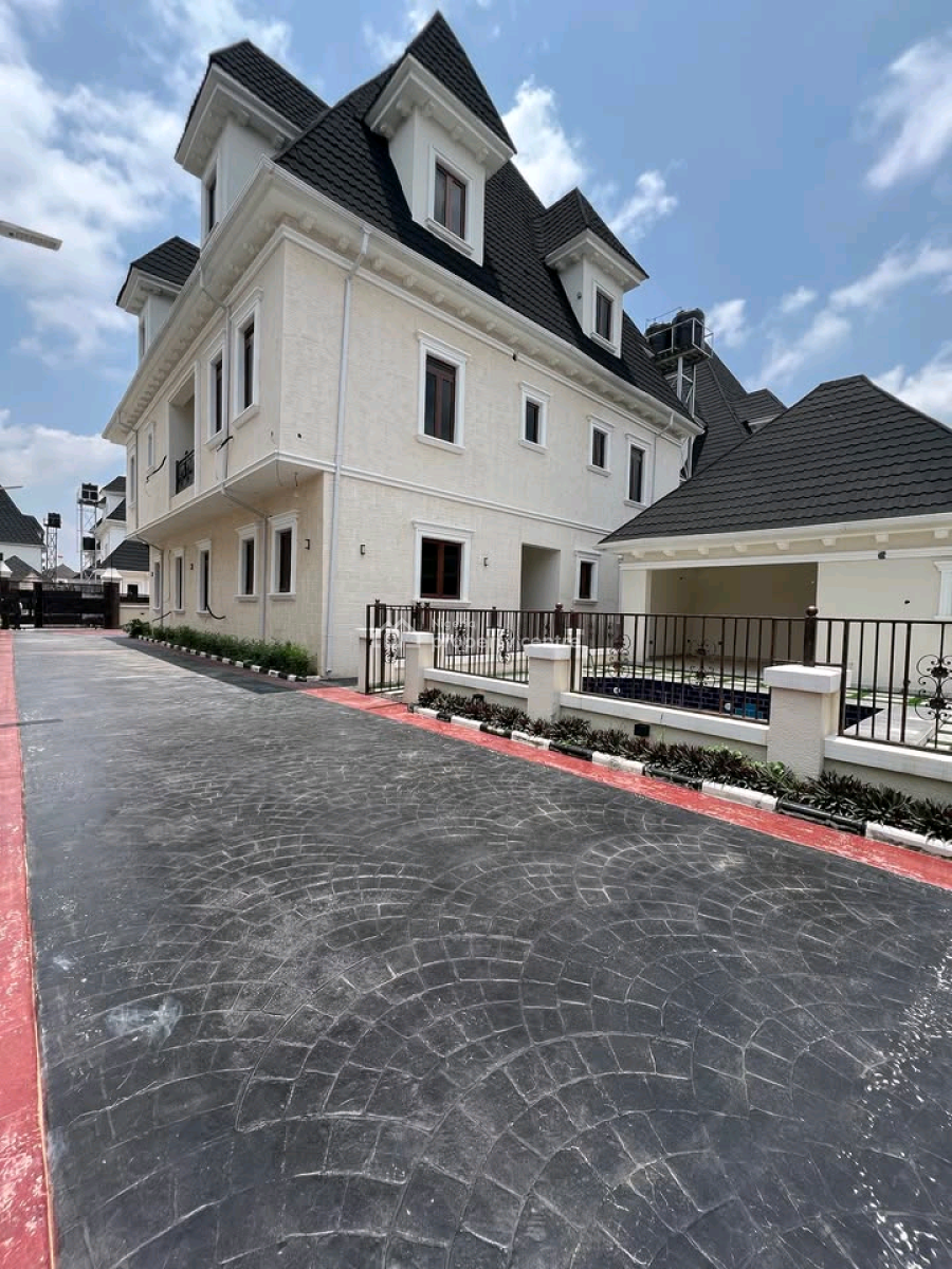 7 Bedroom Duplex with 4 Living Rooms, a Kitchenette, 2 Rooms Bq, a Po, Karsana, Abuja, House for Sale