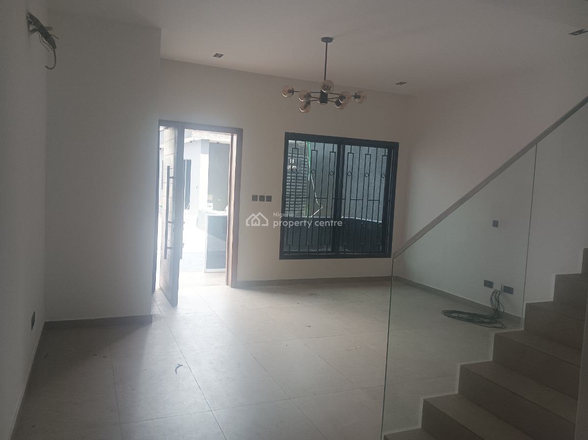 Luxury Finished 4 Bedrooms Terraced House, Off Bashiru Shittu Avenue, Gra Phase 2, Magodo, Lagos, Terraced Duplex for Sale