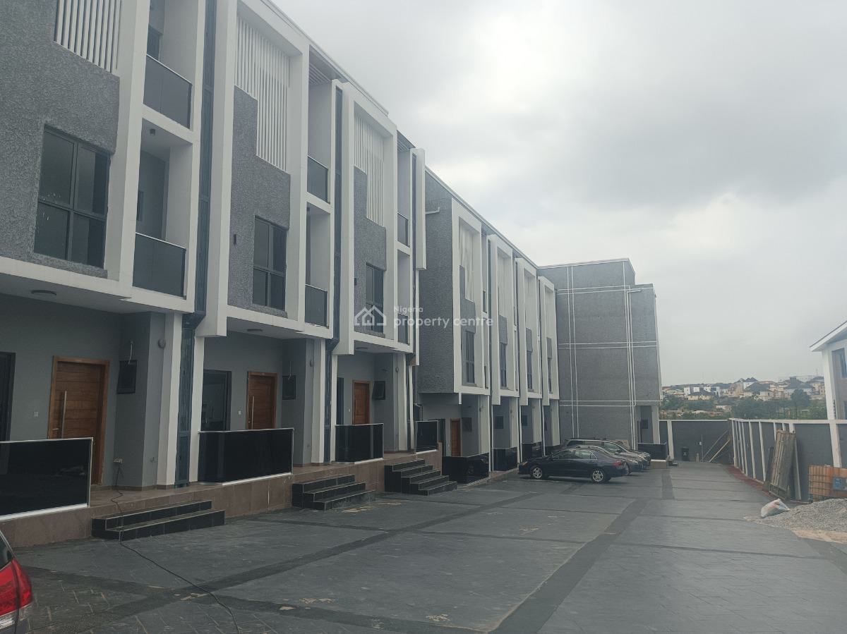 Luxury Finished 4 Bedrooms Terraced House, Off Bashiru Shittu Avenue, Gra Phase 2, Magodo, Lagos, Terraced Duplex for Sale