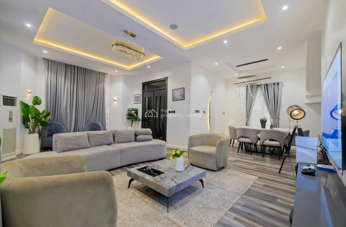 New 5 Bedroom Duplex, Osapa, Lekki, Lagos, Semi-detached Duplex Short Let