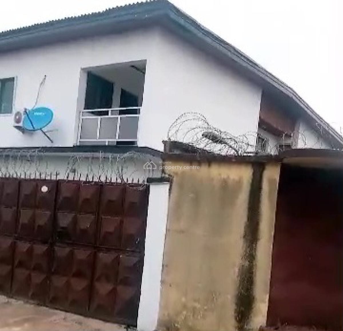 a Twin Duplex of 5 Bedrooms Each, & Bq  120ft By 100ft Land, Osagiede Street, Off Akhionbare Road, Gra Benin City, Benin, Oredo, Edo, Detached Duplex for Sale