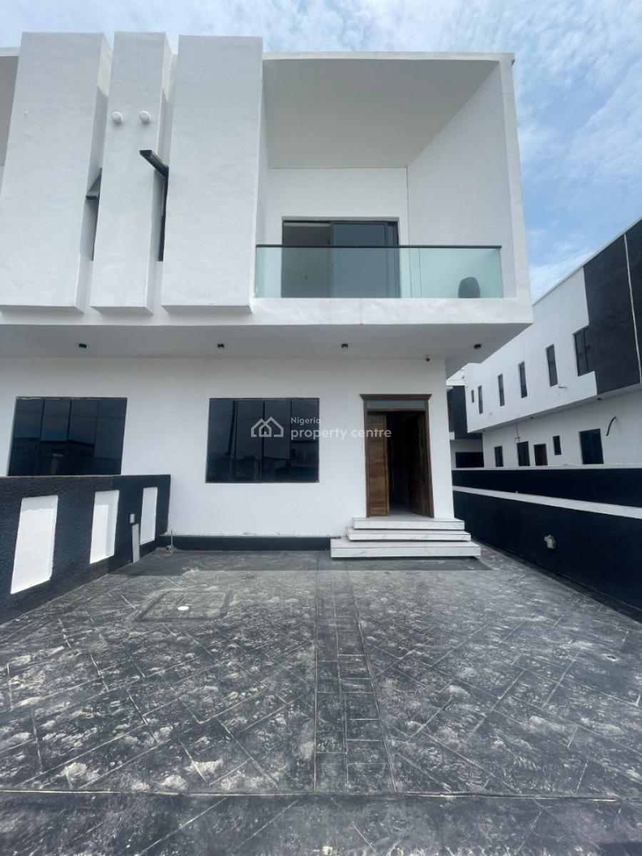 Newly Built 4 Bedrooms Semi Detached Duplex with Bq, 2nd Toll Gate, Lekki, Lagos, Detached Duplex for Sale