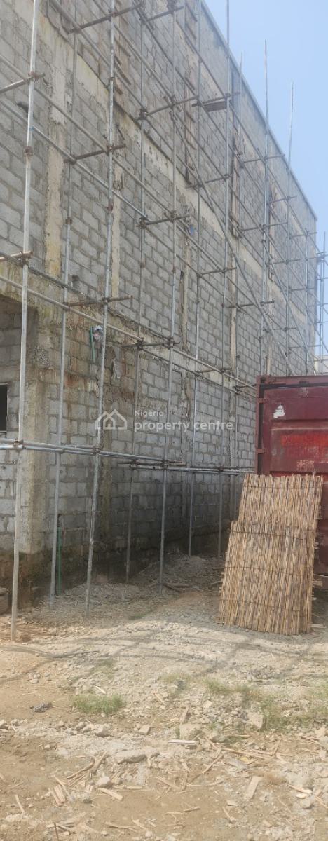 4 Bedrooms with Bq Carcass, Jahi, Abuja, Terraced Duplex for Sale