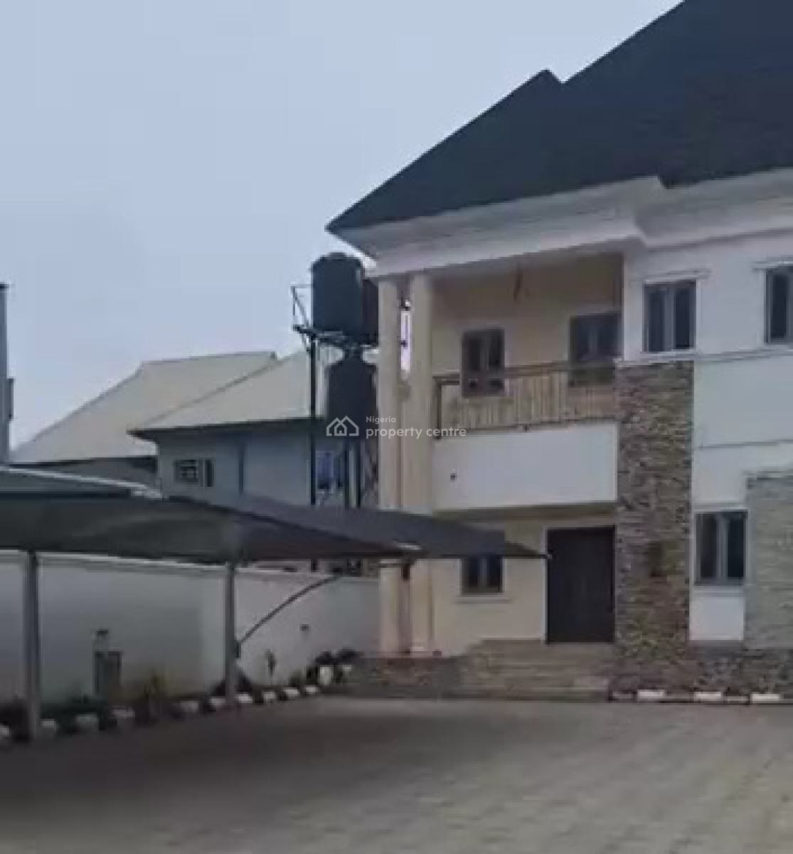 American 5 Masters Bedroom Duplex, & 2 Bedroom Bq 80ft By 160ft Land, Ihama Road, Off Boundary Road, Gra, Benin, Oredo, Edo, Detached Duplex for Sale