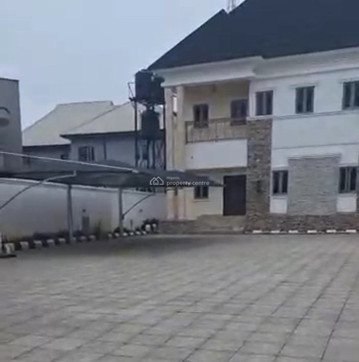 American 5 Masters Bedroom Duplex, & 2 Bedroom Bq 80ft By 160ft Land, Ihama Road, Off Boundary Road, Gra, Benin, Oredo, Edo, Detached Duplex for Sale