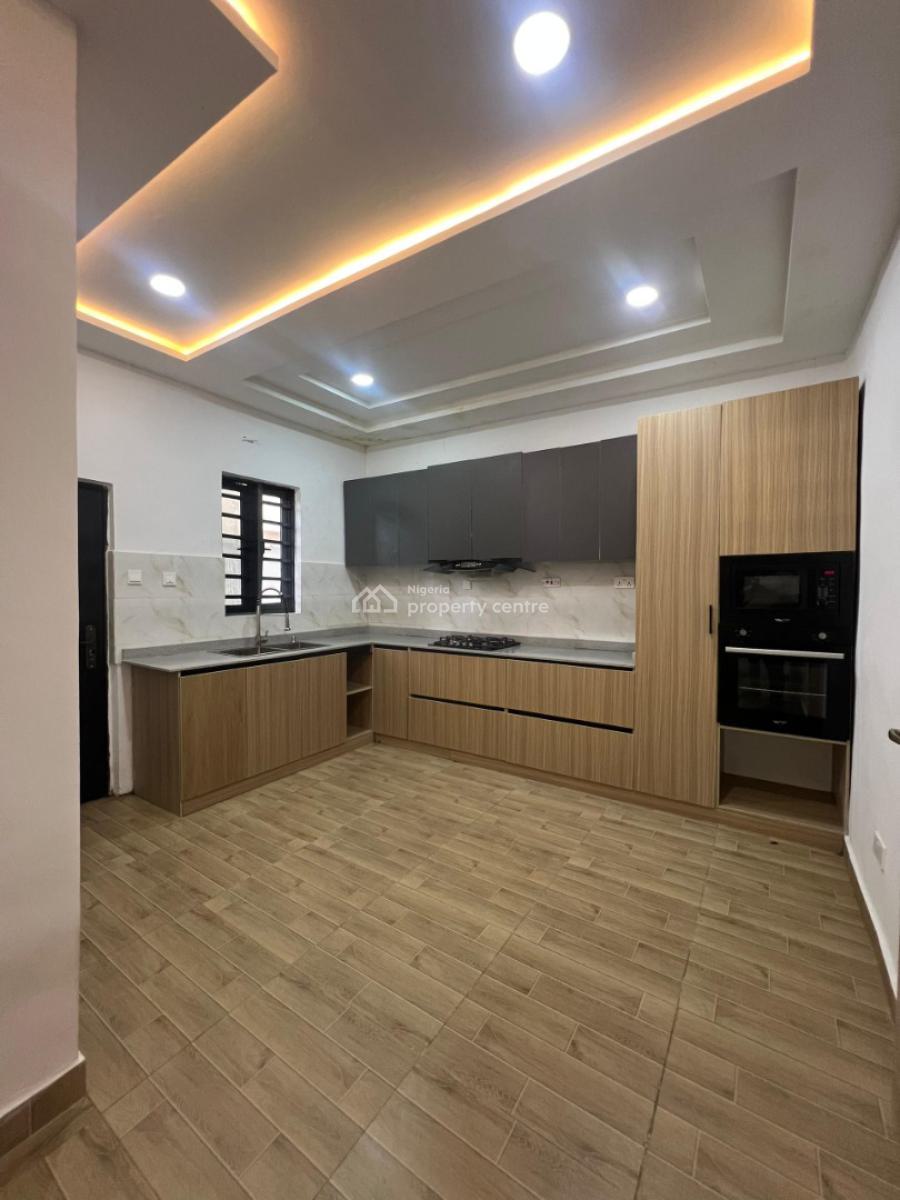 Fully Serviced Four Bedroom Terraced Duplex with a Room Bq, Atlantic View Estate, New Road, Lekki, Lagos, Terraced Duplex for Rent