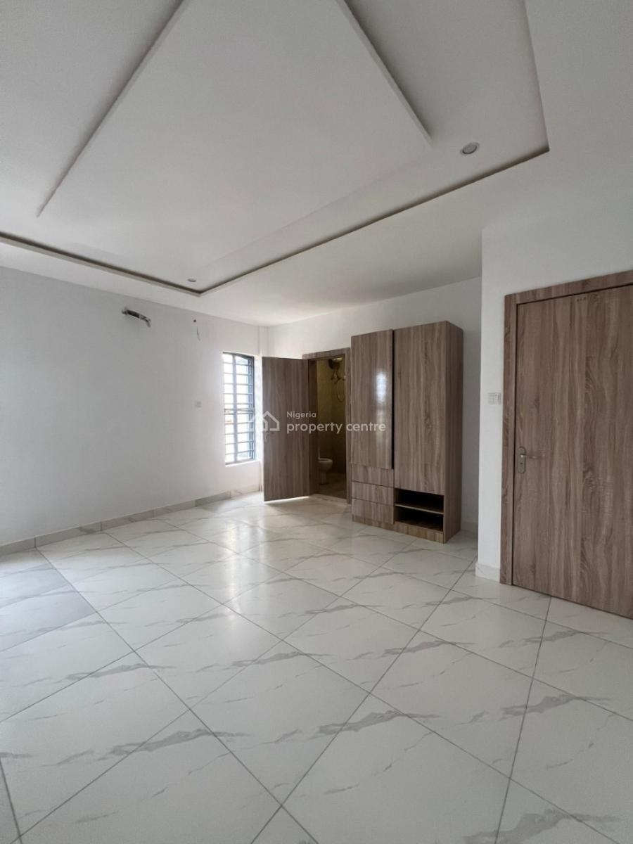 Fully Serviced Four Bedroom Terraced Duplex with a Room Bq, Atlantic View Estate, New Road, Lekki, Lagos, Terraced Duplex for Rent