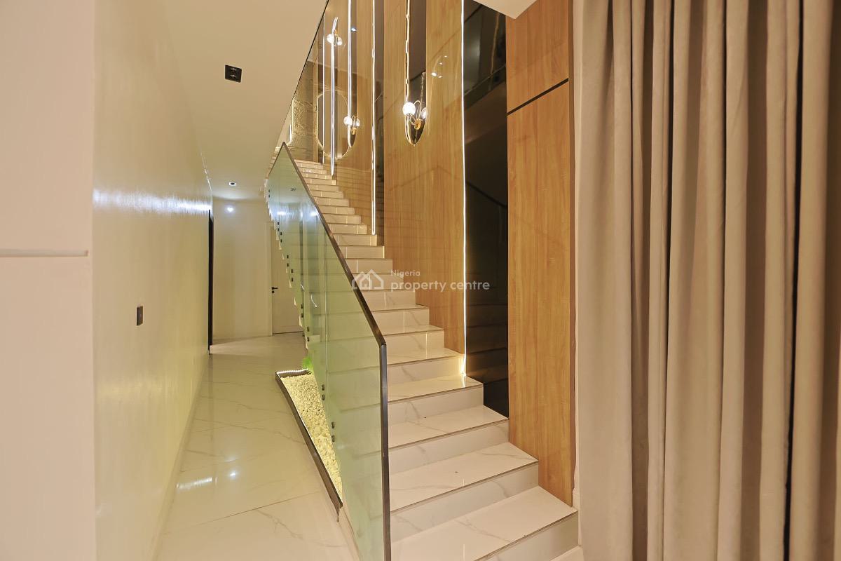 *biege Luxe * *newly Launched 5 Bedroom Self Compound Duplex, Chevron, Lekki, Lagos, Detached Duplex Short Let