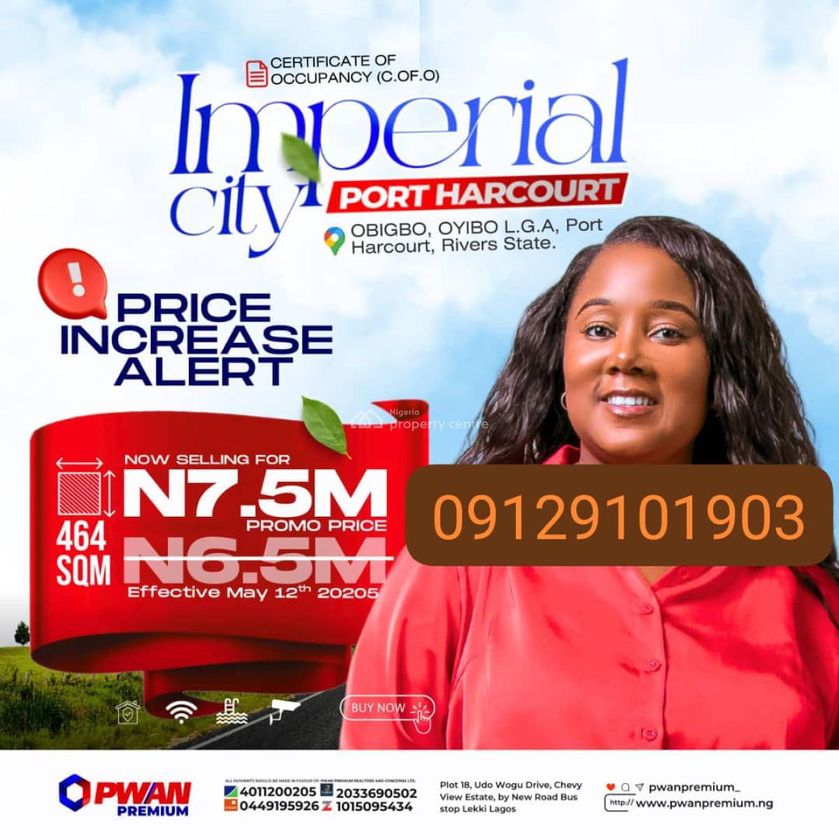 Plots of C of O Lands in Obigbo, Obigbo, Oyigbo, Rivers, Mixed-use Land for Sale