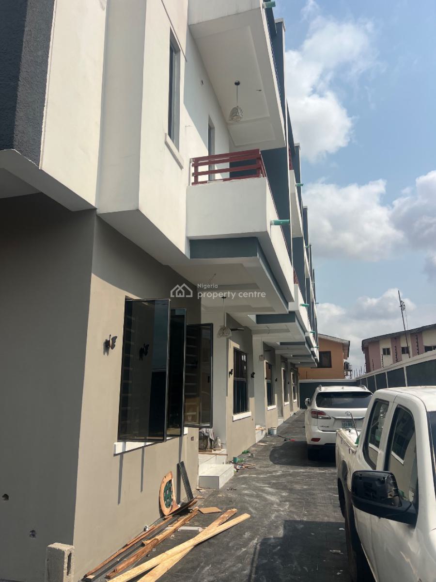 Modern 4 Bedrooms Terrace Duplex House with All En-suite Bedrooms, Olowora, Magodo, Lagos, Terraced Duplex for Sale