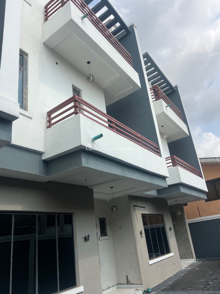 Modern 4 Bedrooms Terrace Duplex House with All En-suite Bedrooms, Olowora, Magodo, Lagos, Terraced Duplex for Sale