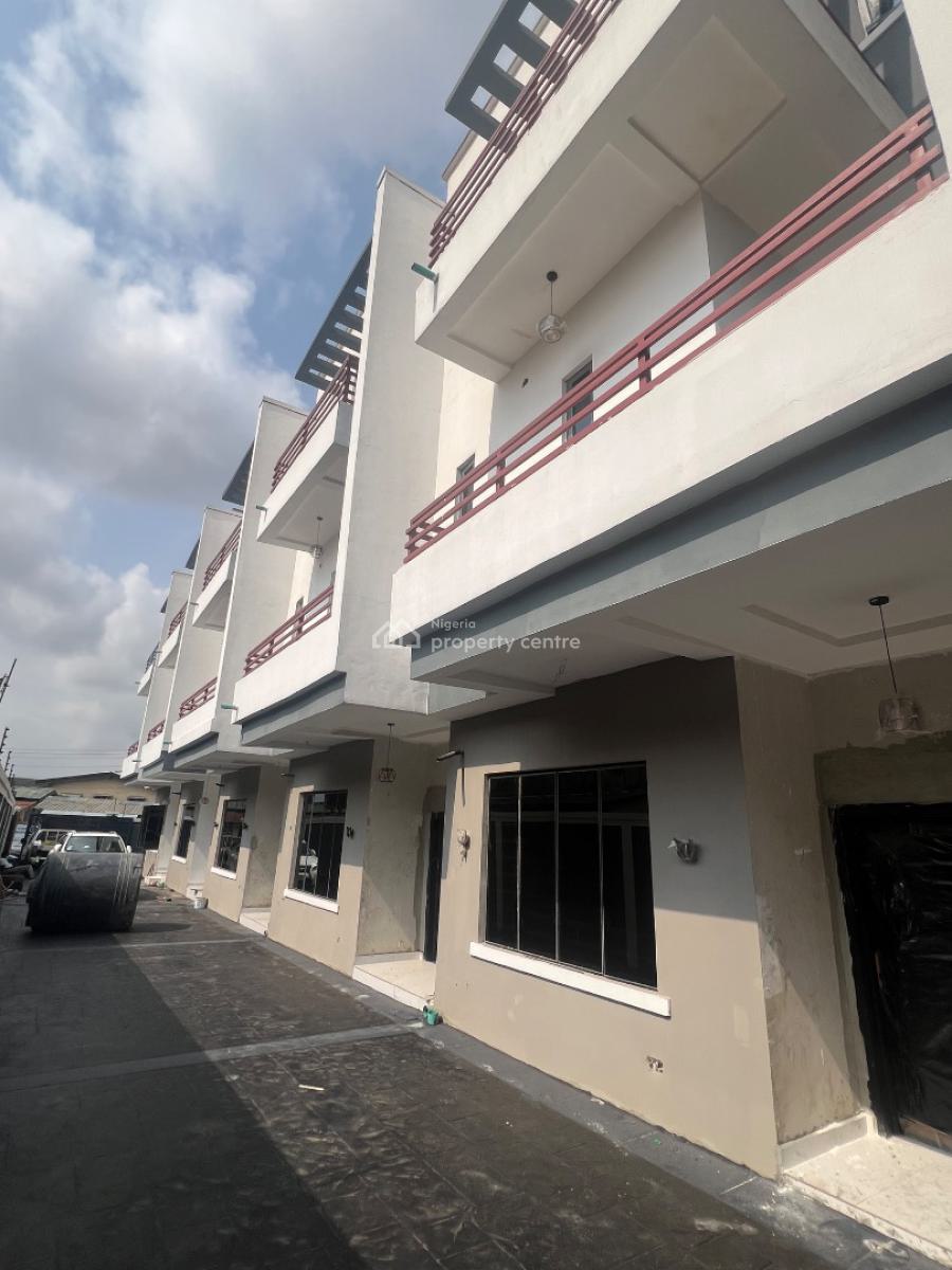 Modern 4 Bedrooms Terrace Duplex House with All En-suite Bedrooms, Olowora, Magodo, Lagos, Terraced Duplex for Sale