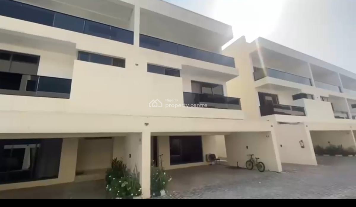 Waterfront Luxurious 4 Bedroom Terrace Duplex with Bq, Lekki Phase 1, Lekki, Lagos, Terraced Duplex for Sale