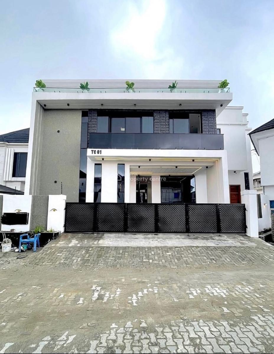 Luxury 5 Bedroom Detached Duplex with Bq and Swimming Pool, Lekki Palm City Estate, Ajah Lagos, Ajah, Lagos, Detached Duplex for Sale