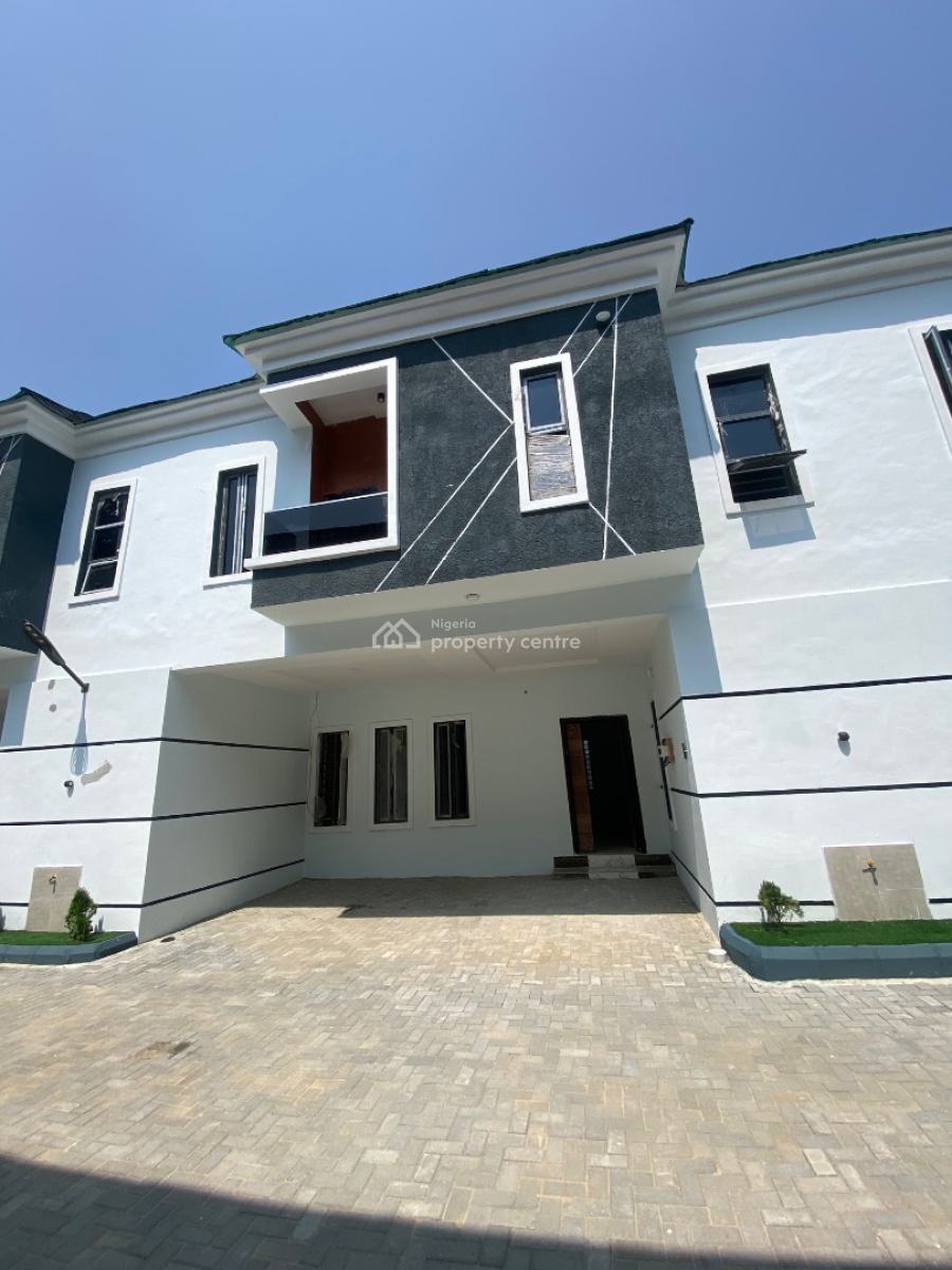 4 Bedroom Duplex, in an Acesss Control Estate By North West Mobile Road, Ajah, Lagos, Terraced Duplex for Rent