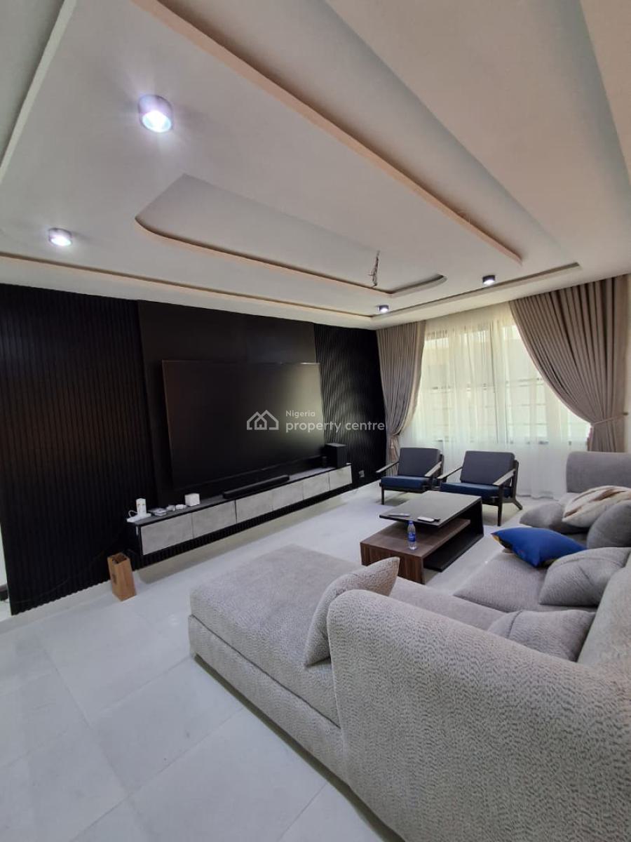 Beautifully Furnished 5 Bedrooms Terrace with Bq, Lekki Phase 1, Lekki, Lagos, Terraced Duplex for Rent