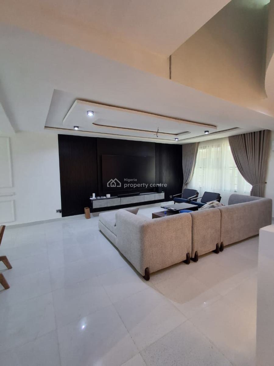 Beautifully Furnished 5 Bedrooms Terrace with Bq, Lekki Phase 1, Lekki, Lagos, Terraced Duplex for Rent