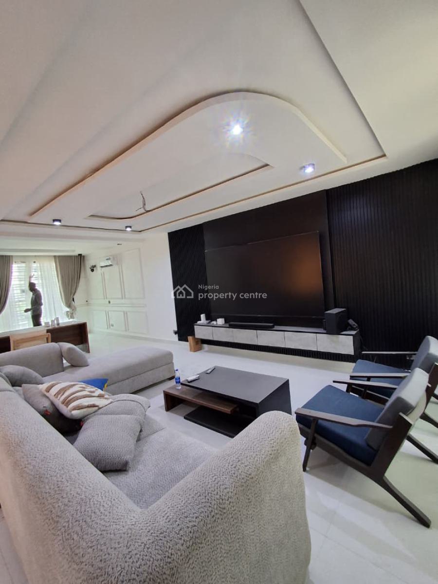 Beautifully Furnished 5 Bedrooms Terrace with Bq, Lekki Phase 1, Lekki, Lagos, Terraced Duplex for Rent