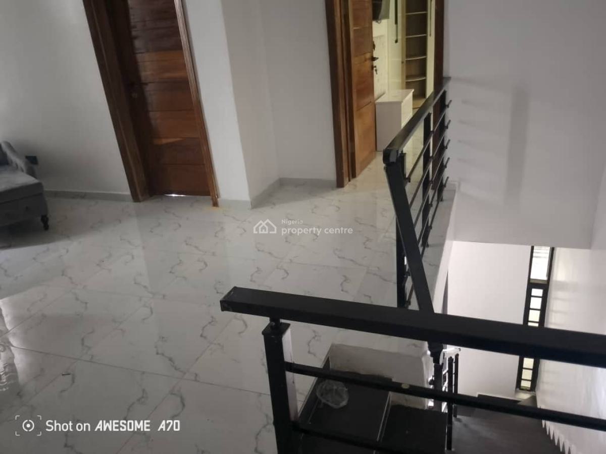 Spacious 5 Bedroom Fully Detached with Bq, Swimming Pool and Gym, Chevron, Lekki, Lagos, Detached Duplex for Rent