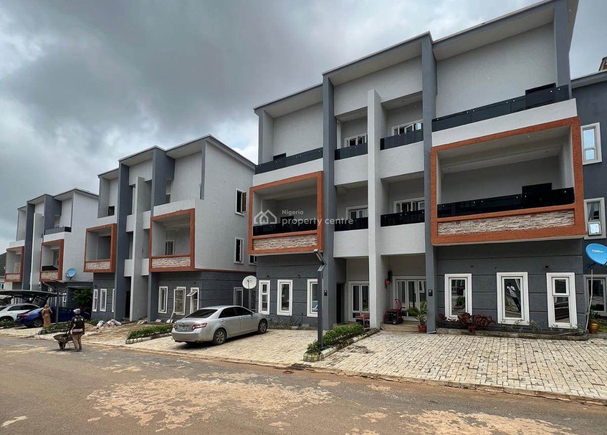 This Is a Massively Spacious 4 Bedroom Terraced Duplex with a Maid Room, Kukwaba, Abuja, Terraced Duplex for Sale
