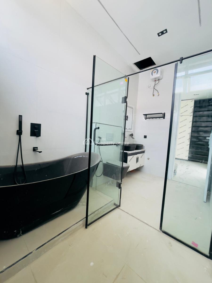 Contemporary 4 Bed Semi-detached Duplex with Bq*, 2nd Toll Gate, Lekki, Lagos, House for Sale