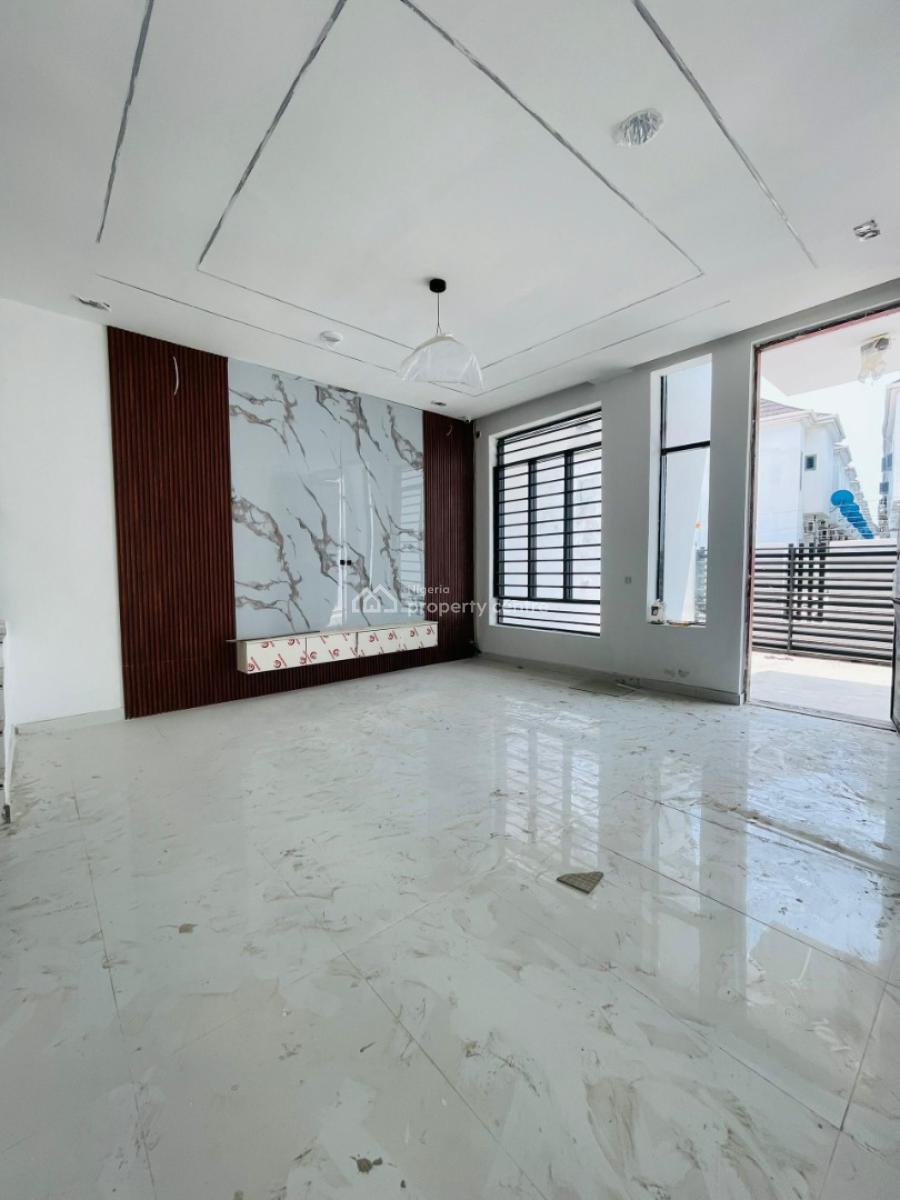 Contemporary 4 Bed Semi-detached Duplex with Bq*, 2nd Toll Gate, Lekki, Lagos, House for Sale