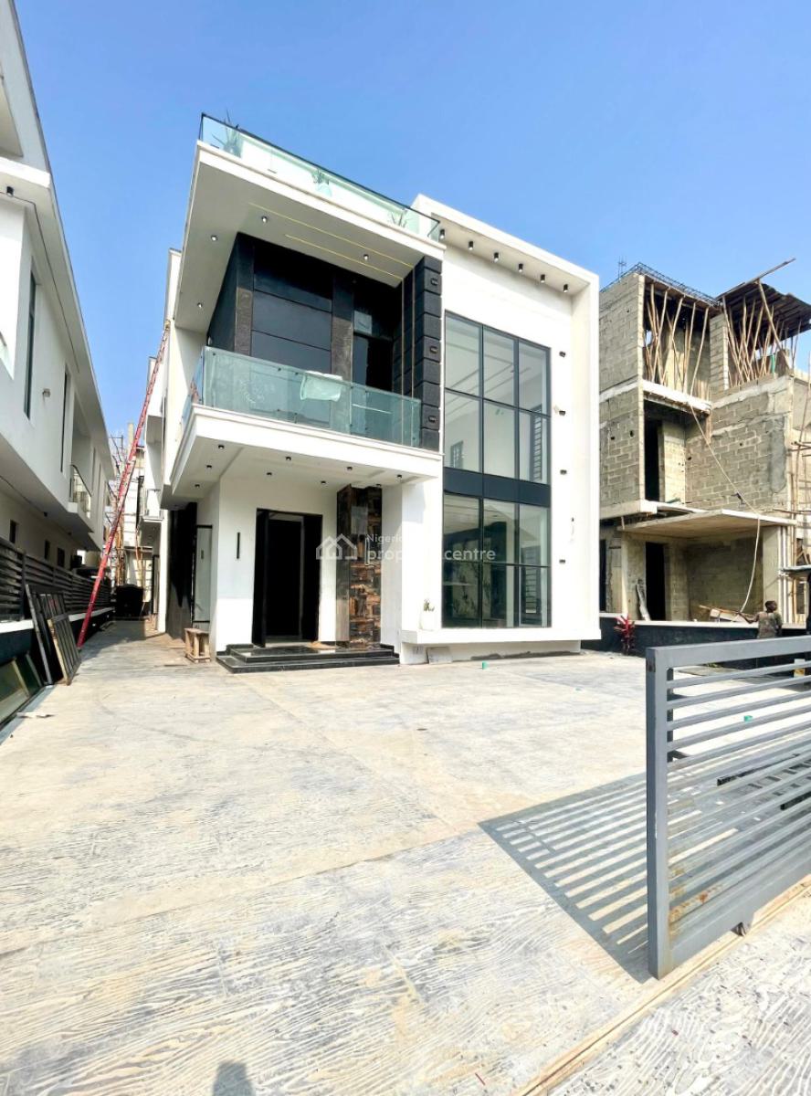 Carved Luxury 5 Bedroom Detached Home with Pool, Lekky County, Lekki, Lagos, Detached Duplex for Sale