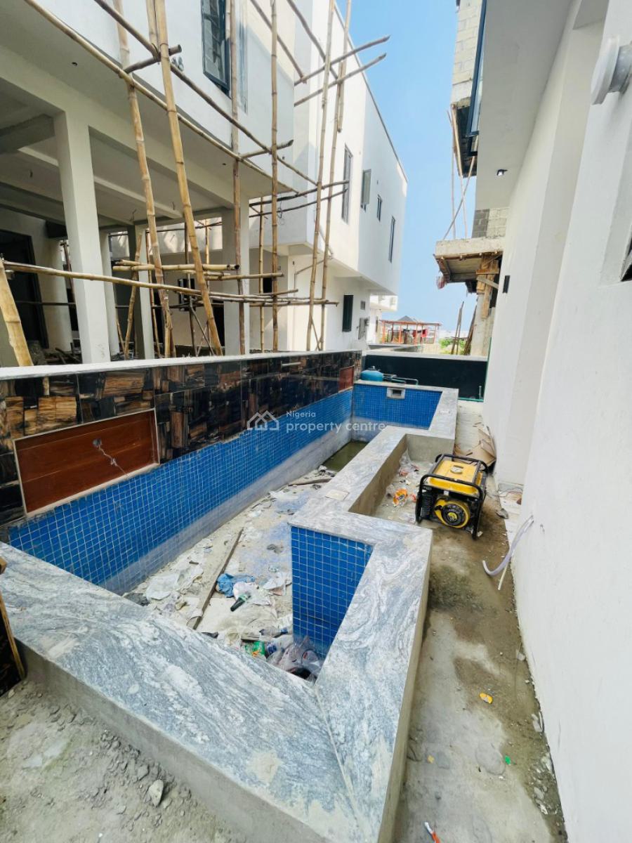 Carved Luxury 5 Bedroom Detached Home with Pool, Lekky County, Lekki, Lagos, Detached Duplex for Sale