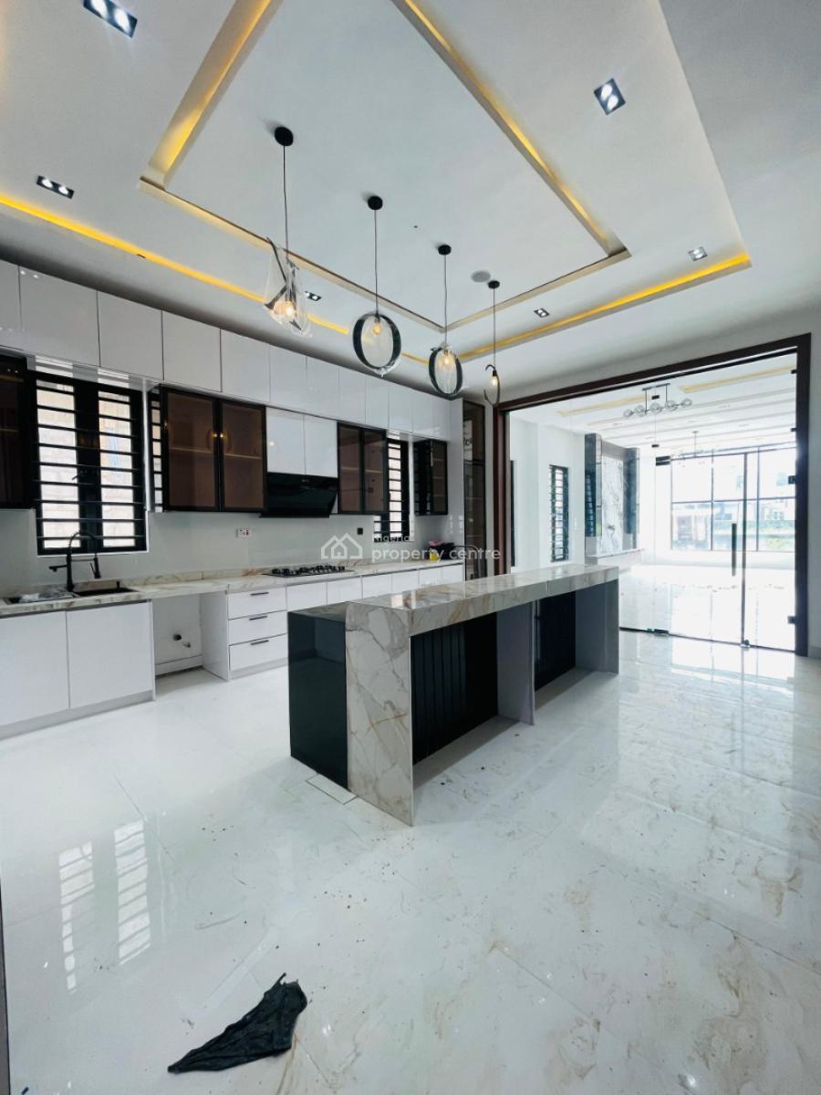 Carved Luxury 5 Bedroom Detached Home with Pool, Lekky County, Lekki, Lagos, Detached Duplex for Sale