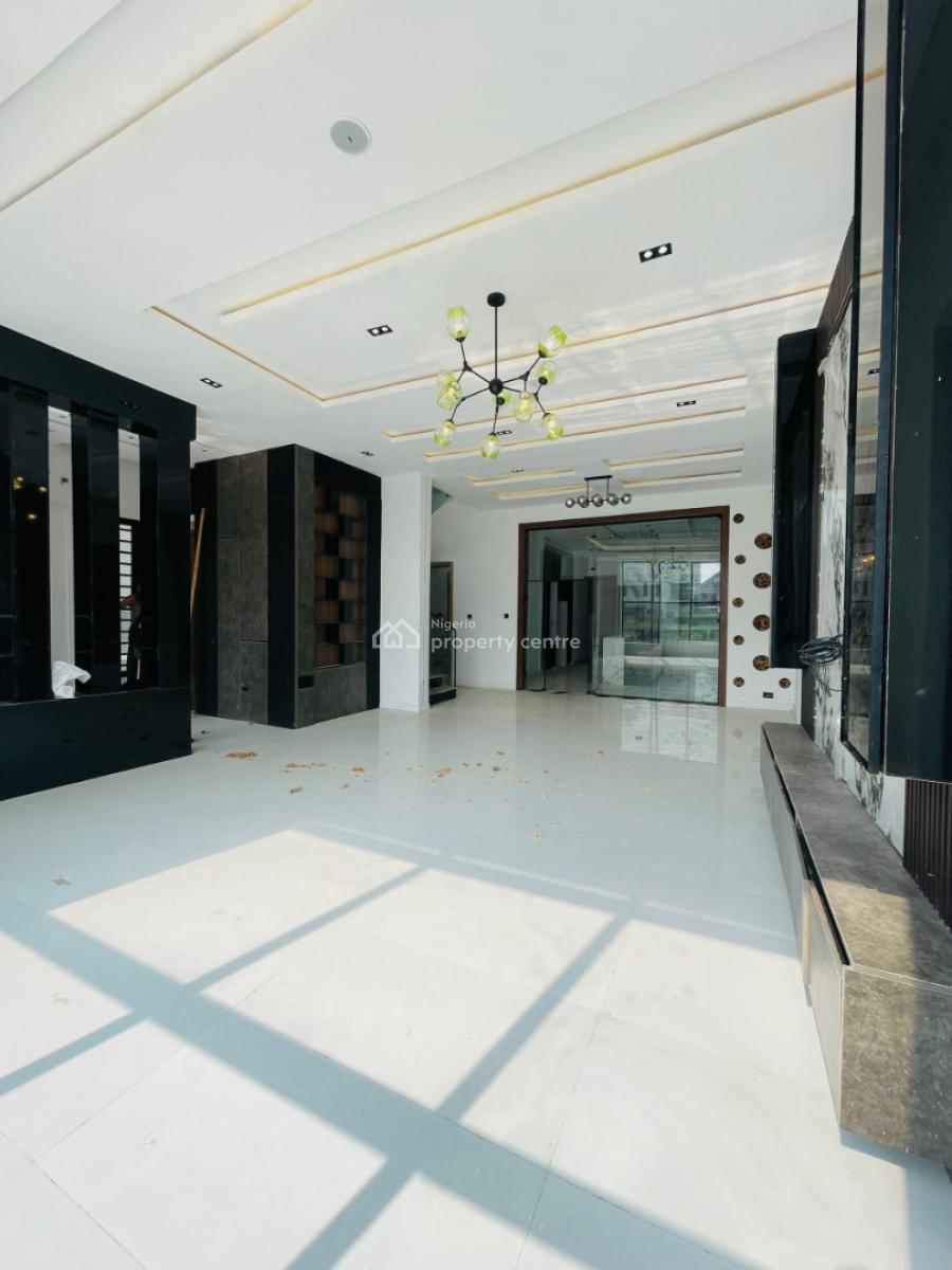 Carved Luxury 5 Bedroom Detached Home with Pool, Lekky County, Lekki, Lagos, Detached Duplex for Sale