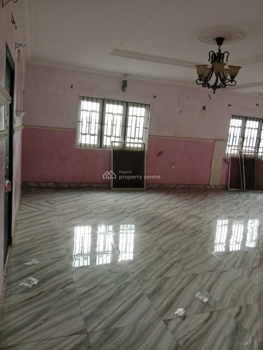 Spacious 3 Bedroom Flat Upstairs, Off Ayo Alabi Oke Ira, Ogba, Ikeja, Lagos, Flat / Apartment for Rent