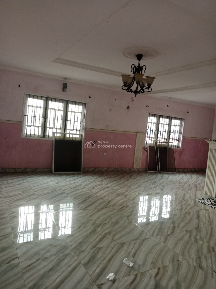 Spacious 3 Bedroom Flat Upstairs, Off Ayo Alabi Oke Ira, Ogba, Ikeja, Lagos, Flat / Apartment for Rent
