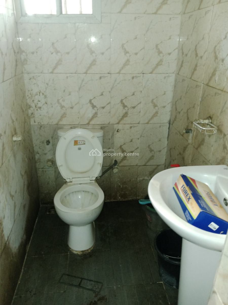 Spacious 3 Bedroom Flat Upstairs, Off Ayo Alabi Oke Ira, Ogba, Ikeja, Lagos, Flat / Apartment for Rent